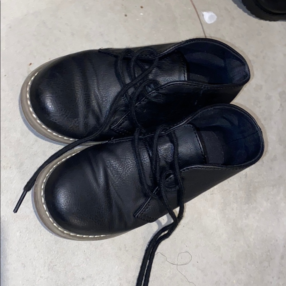 Black boots